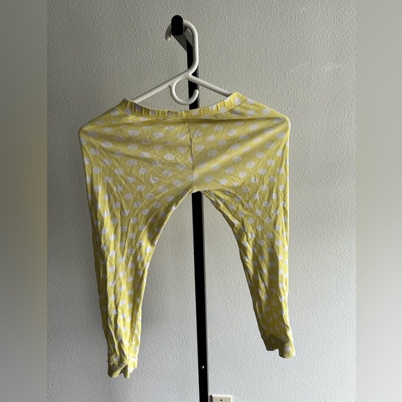 Yellow Patterned pajama cotton pants size 7 - Picture 4 of 4
